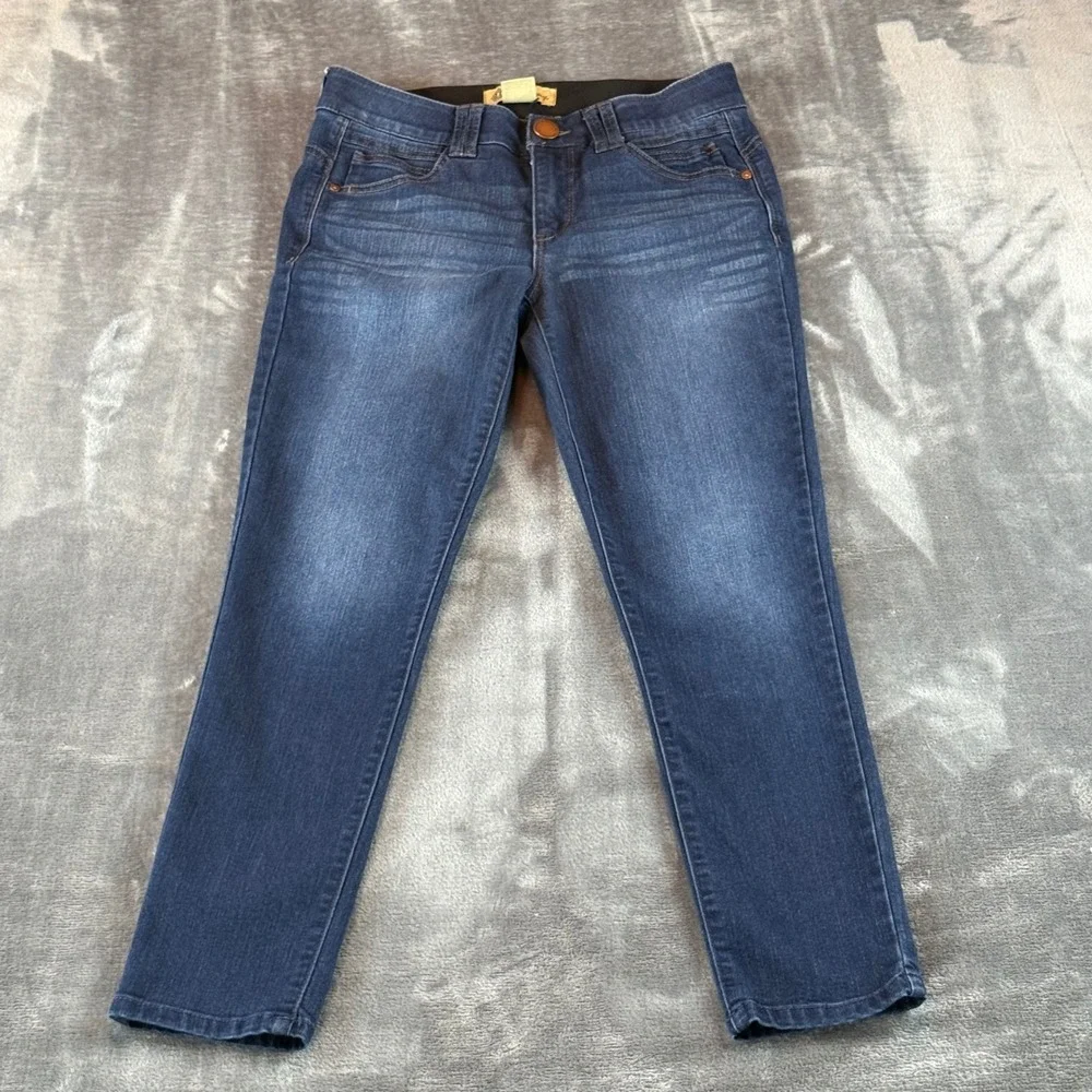 Democracy Ab Solution Skinny Jeans Womens 4 Dark Wash Indigo BN1873BBL8 Denim